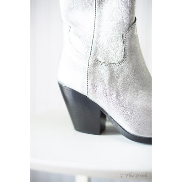 Free People Brayden Western Boots Leather 38 - Picture 3 of 5